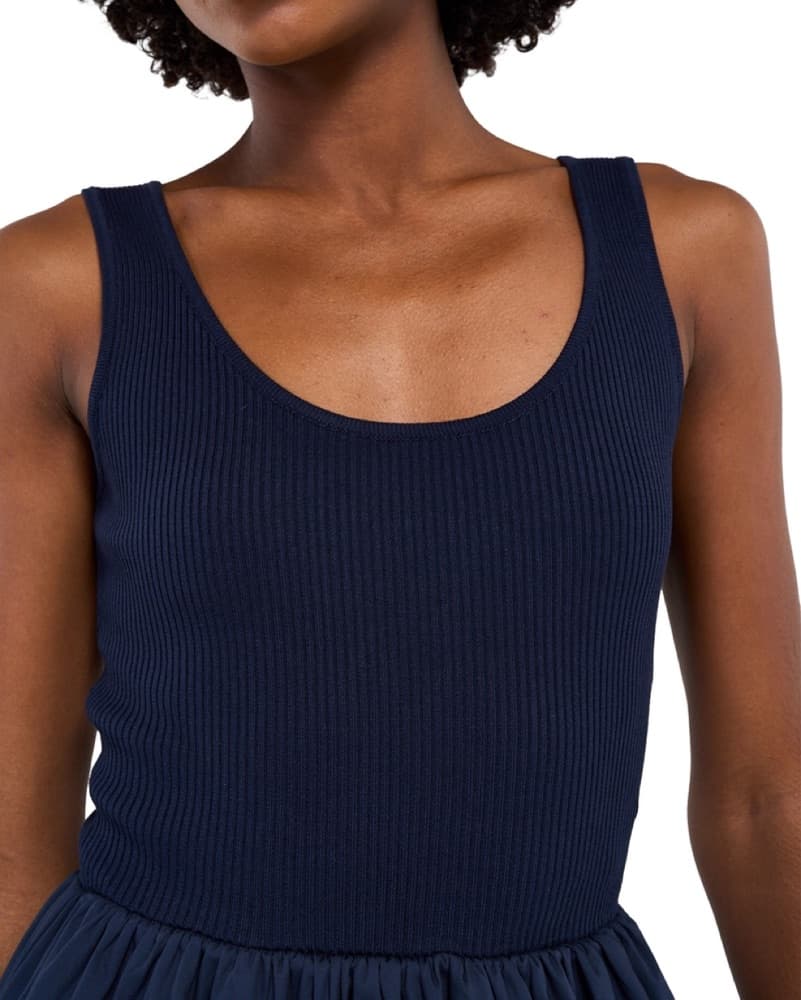Navy Tank midi dress  - Image 6