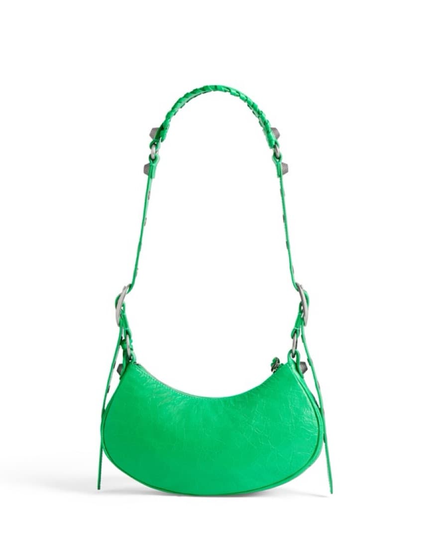 BALENCIAGA LE CARGOLE SHOULDER BAG GREEN - Image 4