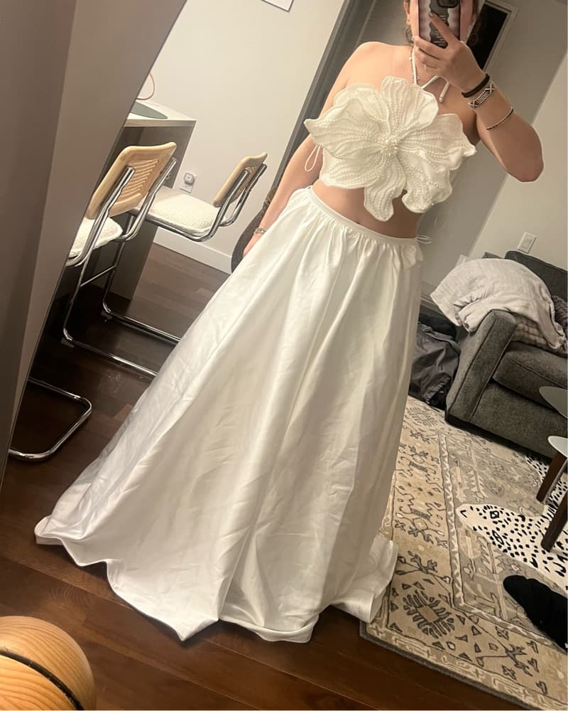 Meshki White Skirt  - Image 2