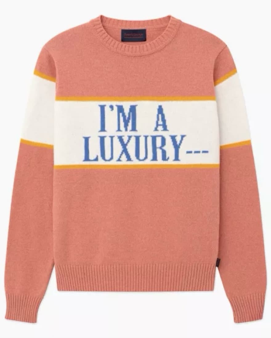 Gyles & George “I’m A Luxury” Sweater XL - Image 3