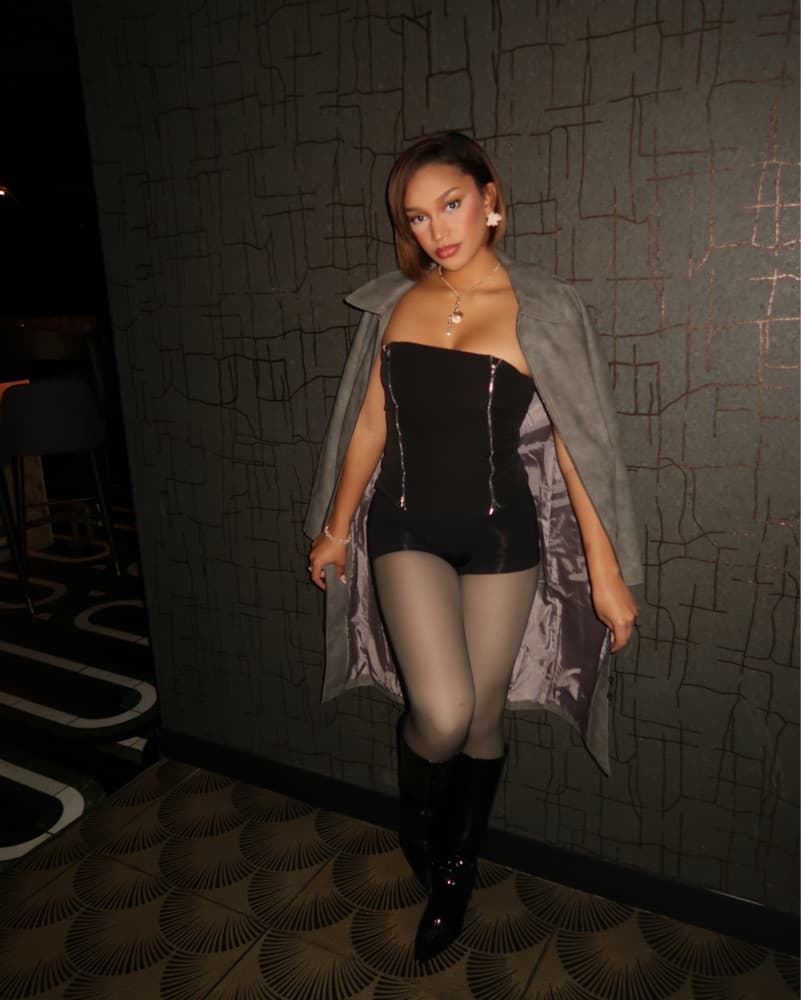 Grey Trench Coat - Image 2