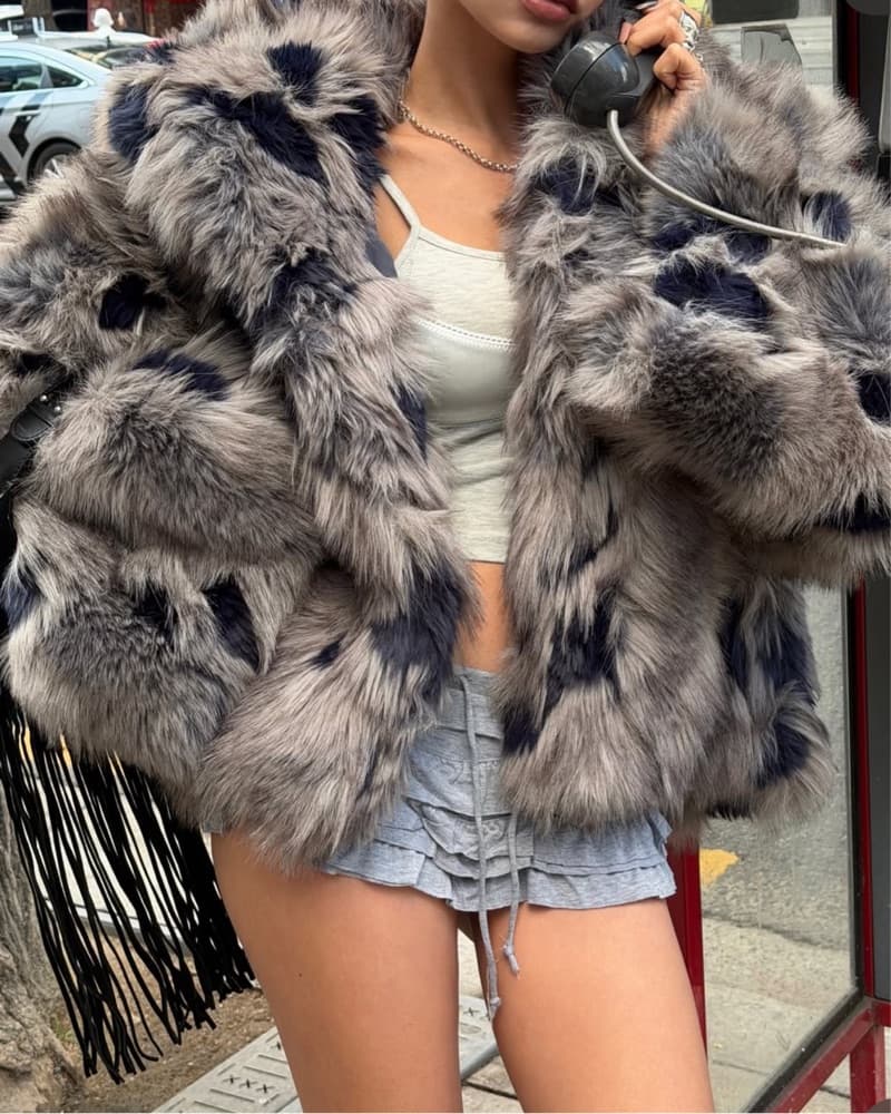 Jaded London Fur Coat  - Image 1