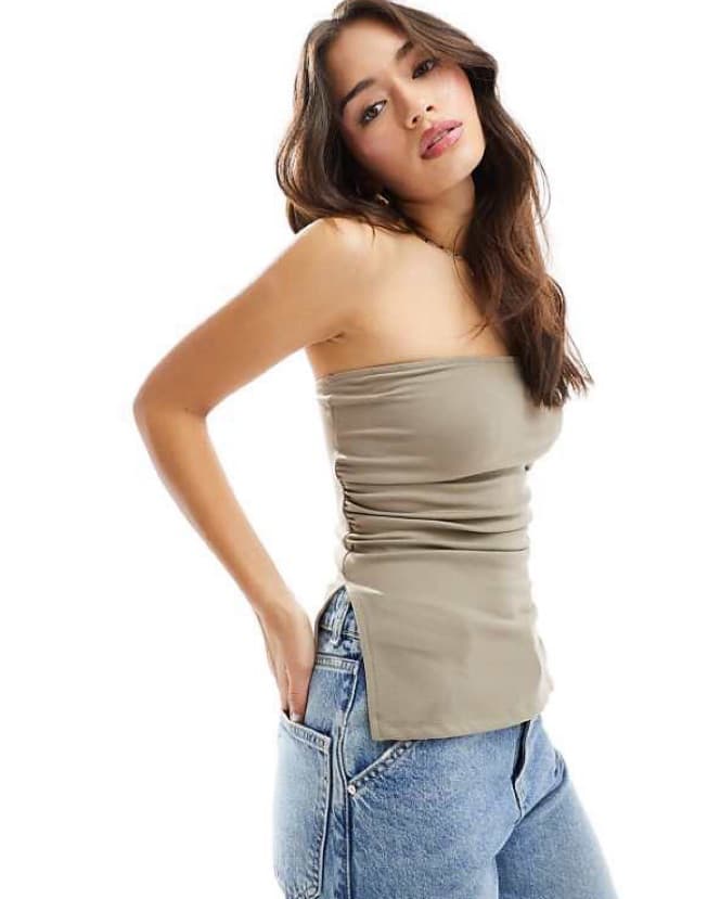 Longline Bandeau Top  - Image 1