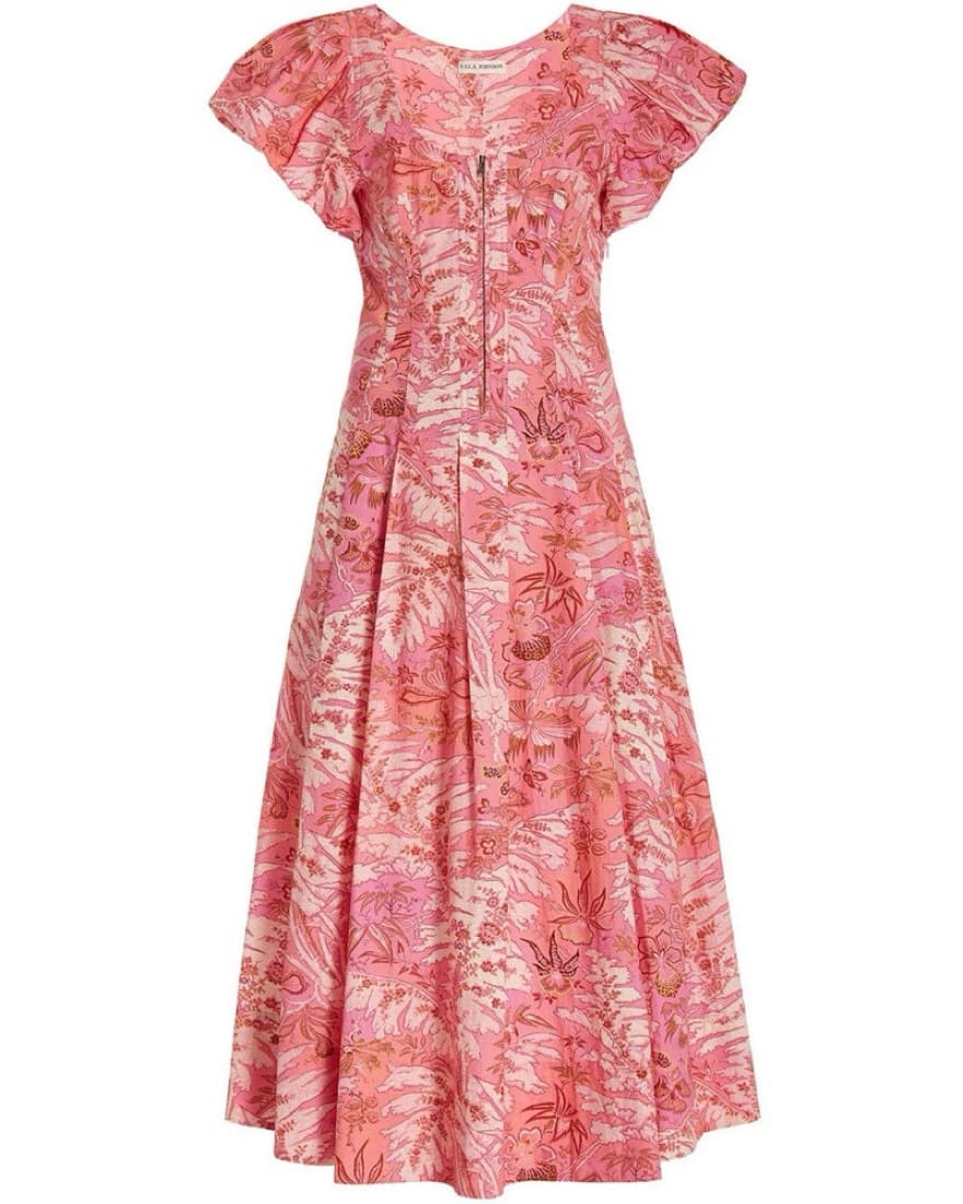 Ulla Johnson Camellia Malie Midi Dress - Image 1