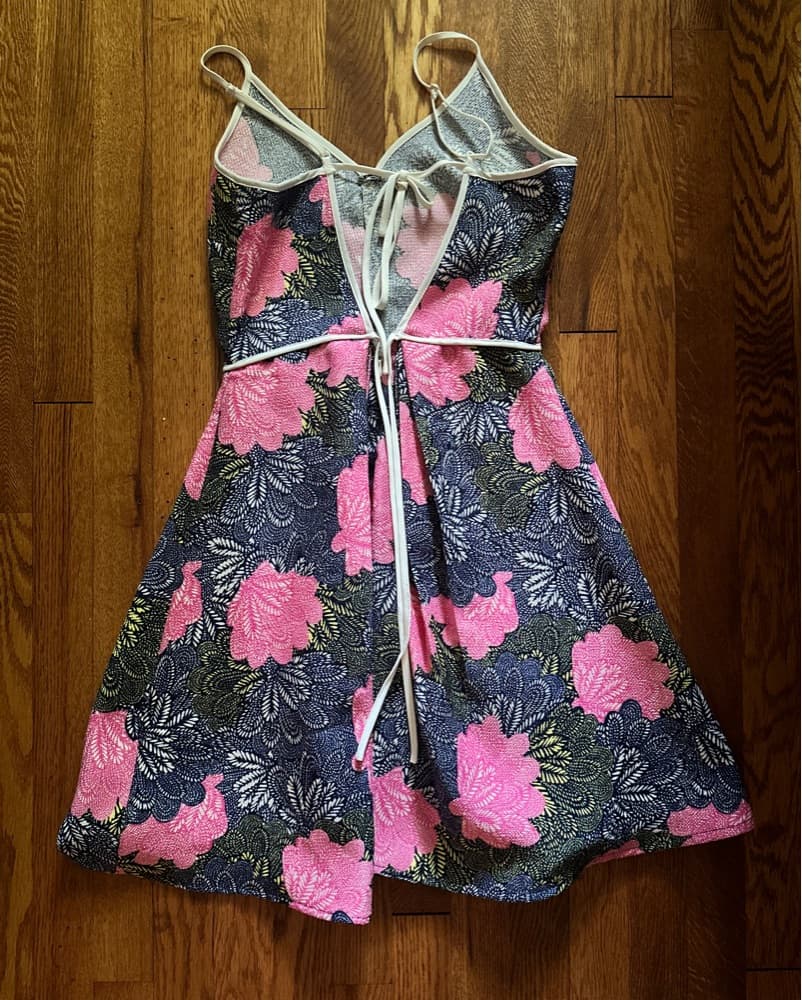 Vibrant Floral Fit and Flare Dress - Image 2