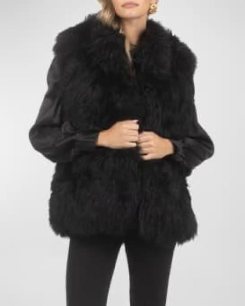 Select Lamb Shearling Vest | gorski  - Image 1