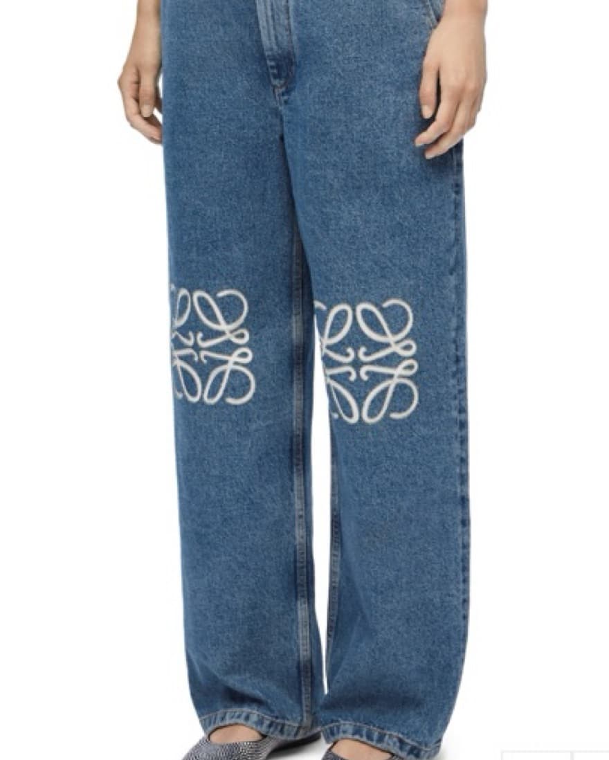 $1200 Loewe Anagram Jeans - Image 4