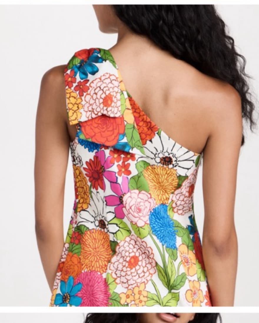 Floral Mini Dress - Image 4