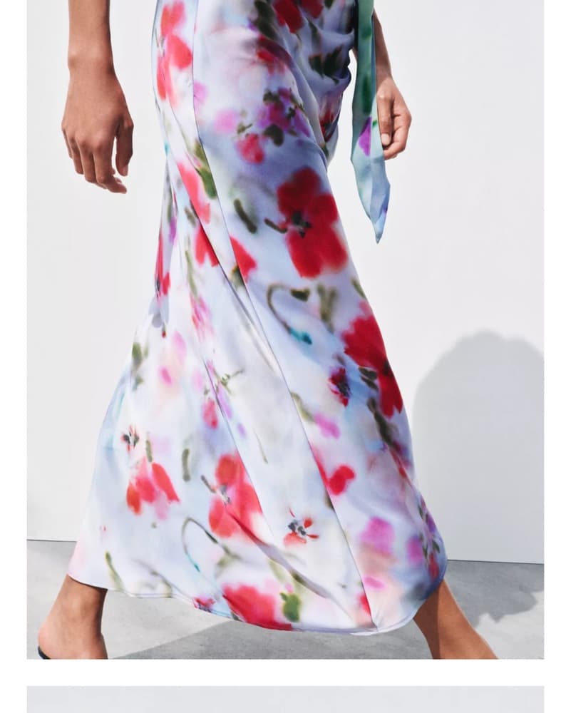 Zara Floral Skirt  - Image 4