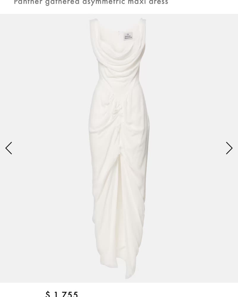 Vivienne Westwood Rehearsal Dinner Dress - Image 4