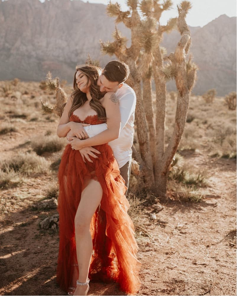 For Love And lemons Bustier Gown | Rust - Image 4
