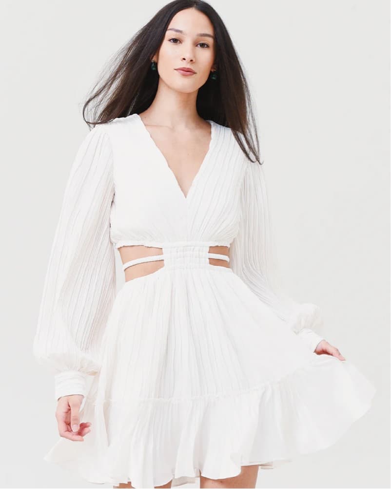 Jonathan Simkhai Londyn Mini Dress - Image 1