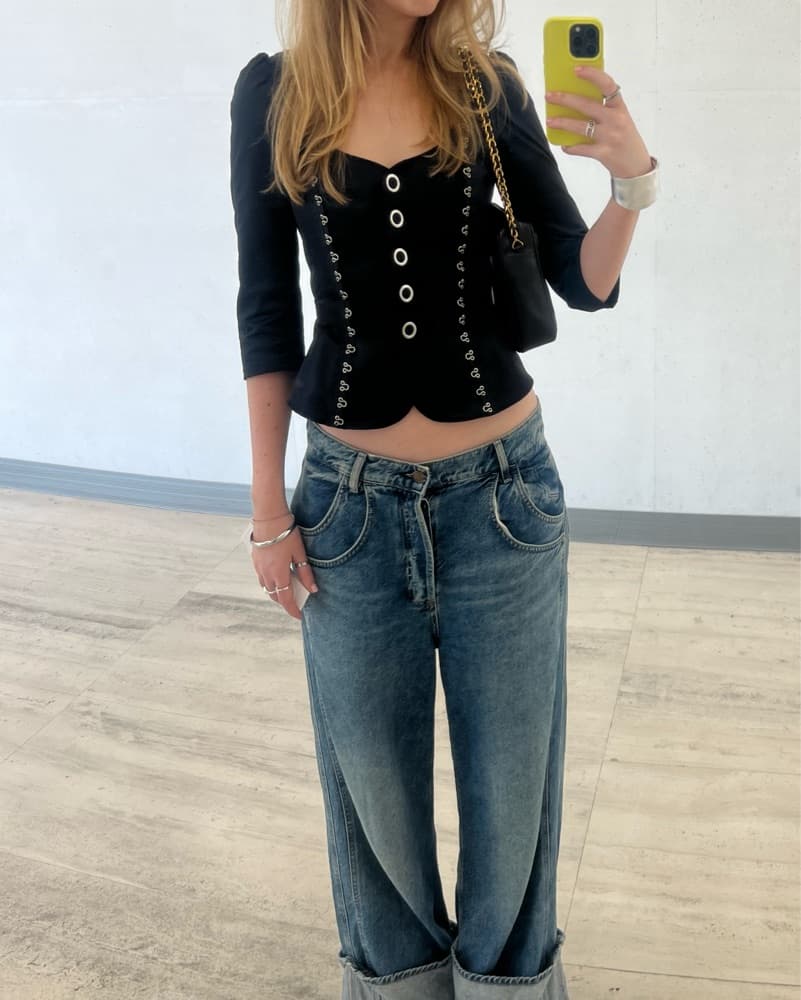 Moschino: Vintage 2000s Top - Image 2