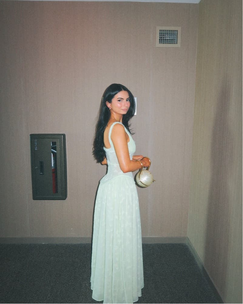 Miss Circle Ulissa Green Dress - Image 1