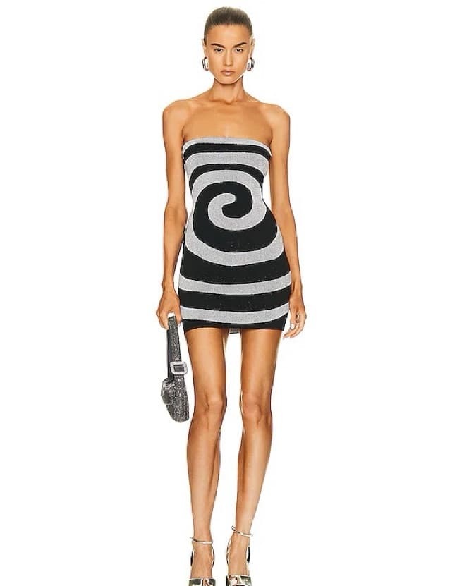 Staud Hypnotizing Swirl Mini dress - Image 1