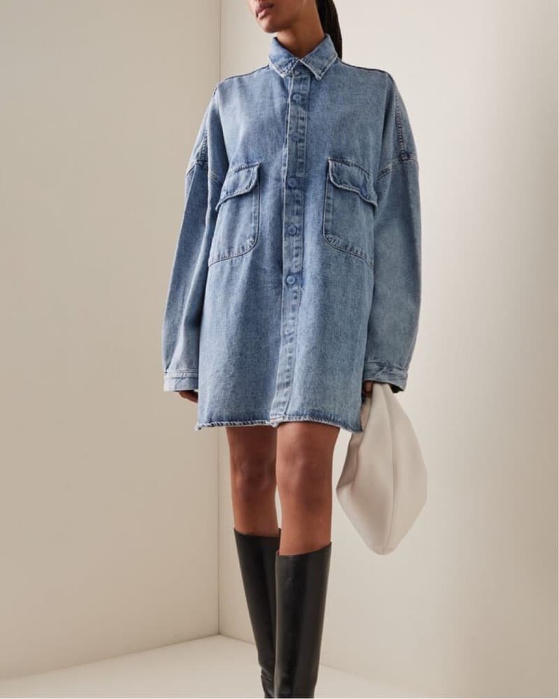THE FRANKIE SHOP Dallas Oversized Denim  - Image 1