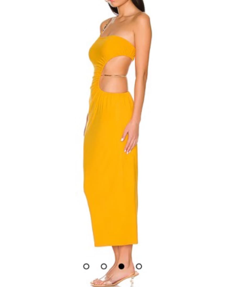 WeWoreWhat Tangerine Cutout Maxi Dress - Image 2