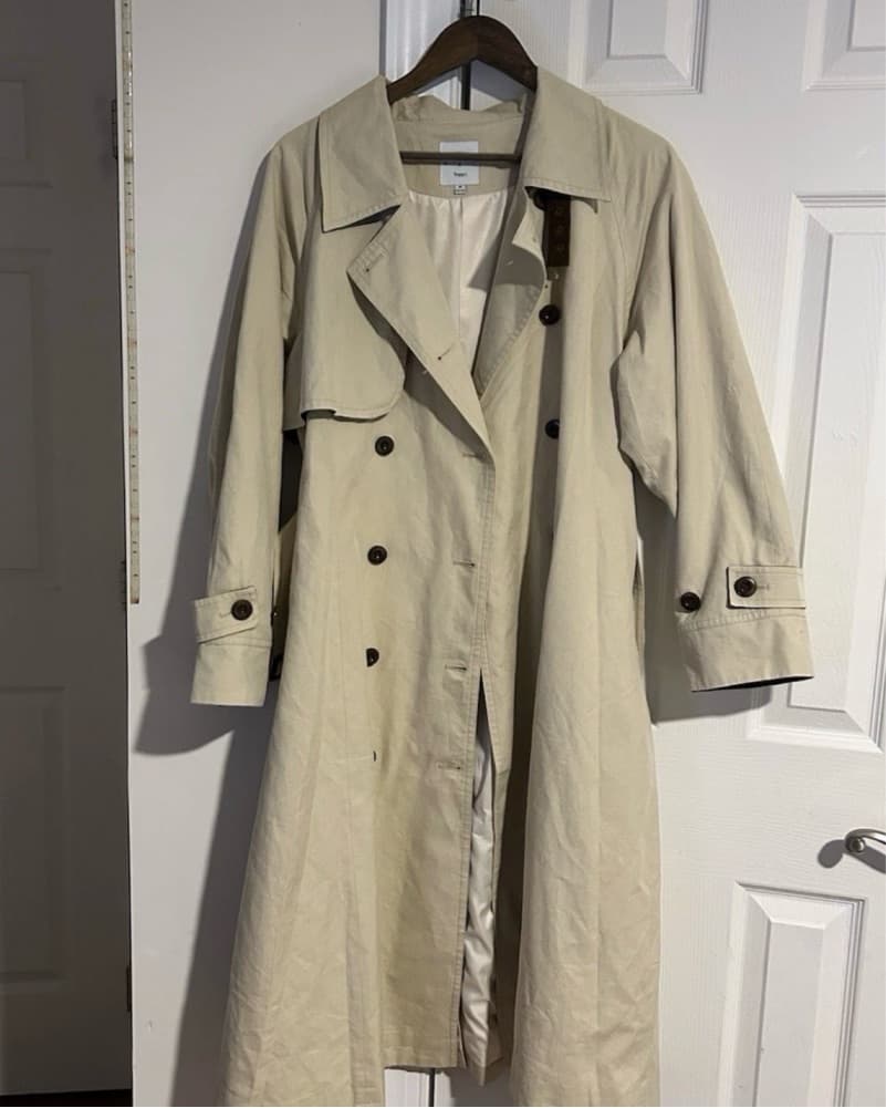 Petite Studios Tan Trench Coat  - Image 3
