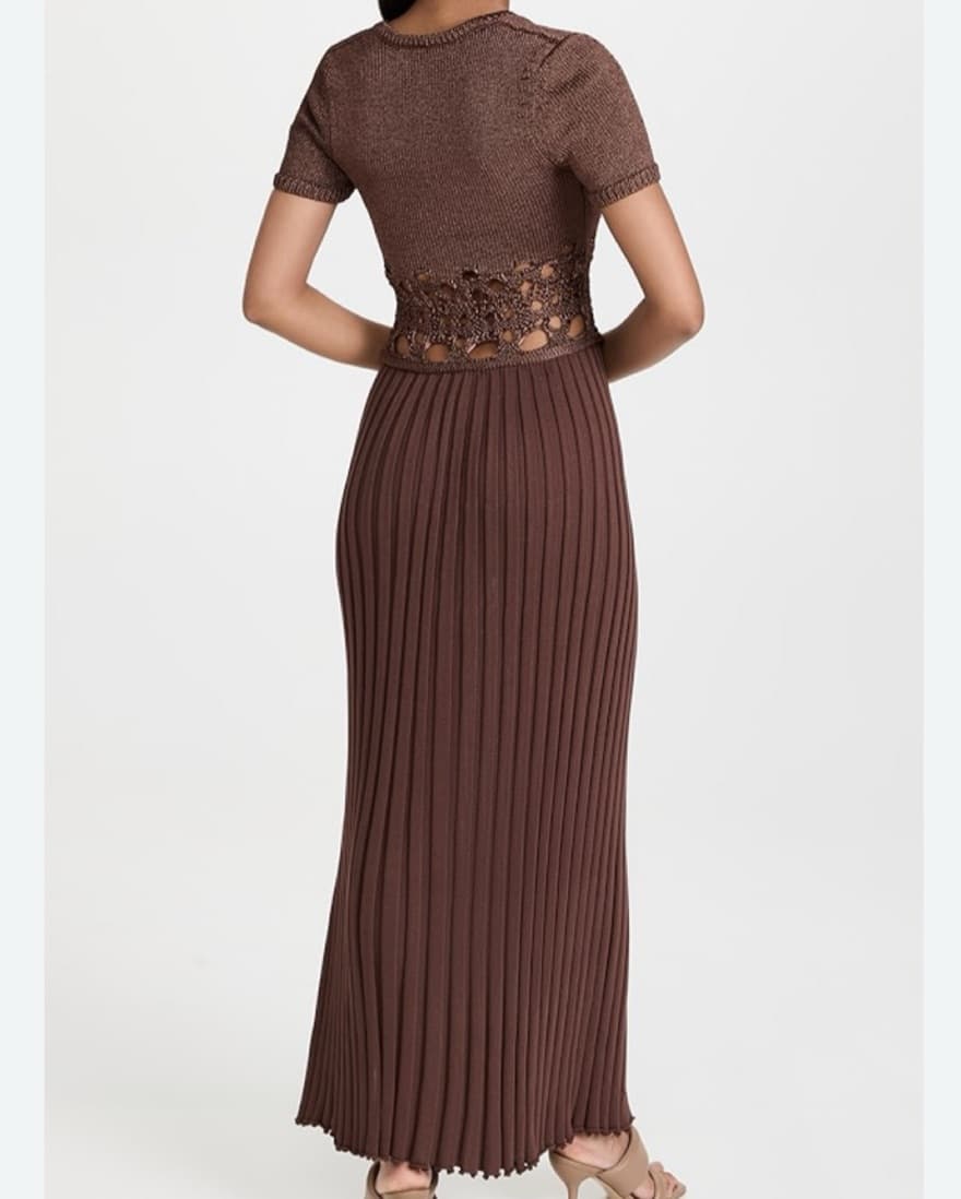 Christopher Esber Crochet Knit Dress - Image 2