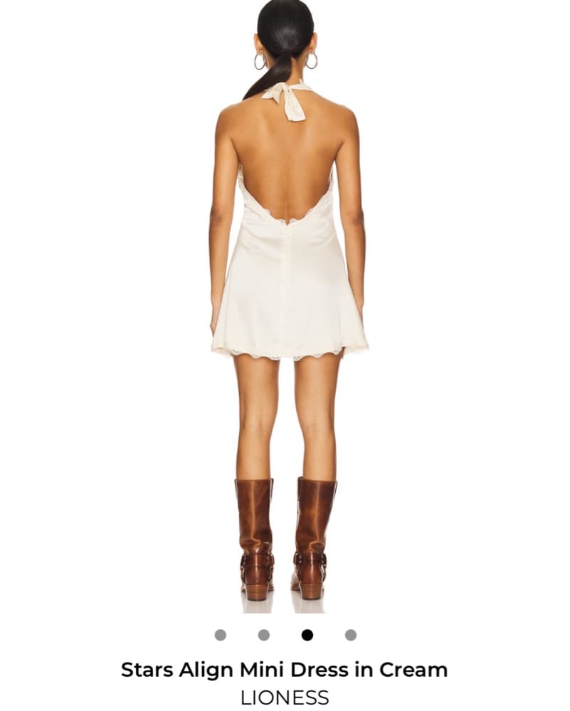 Lioness Cream Dress - Image 2