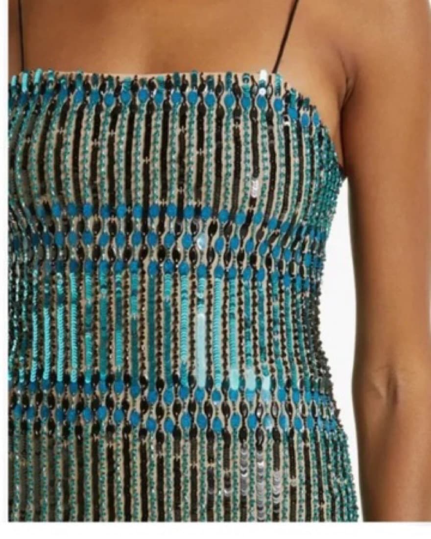Alice+Olivia Maxi Sequined Dress (NWOT) - Image 3