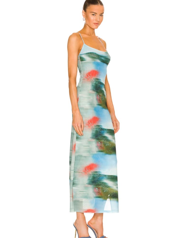Miaou Thais dress Motion blue  - Image 2