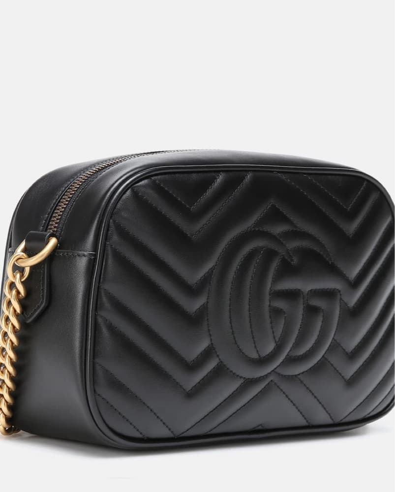 Quilted Leather GG Crossbody Bag - Image 4