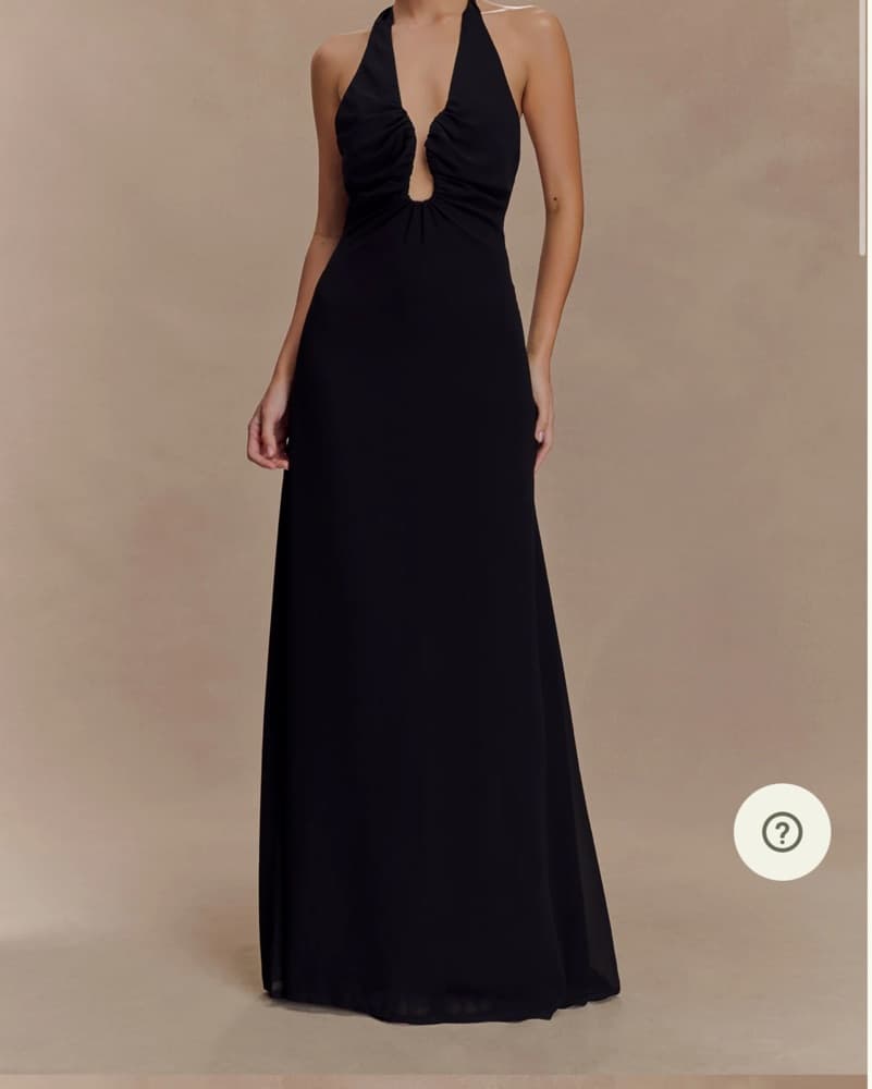 Meshki black Maxi Dress - Image 2