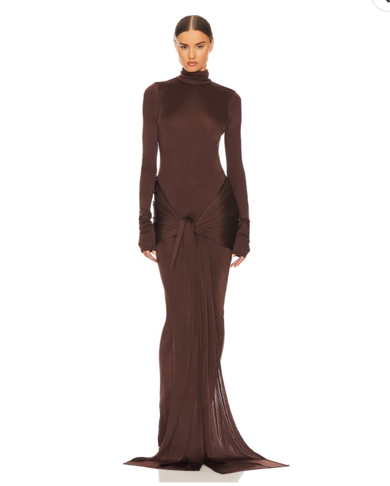 Helsa Jersey Maxi Dress - Image 1
