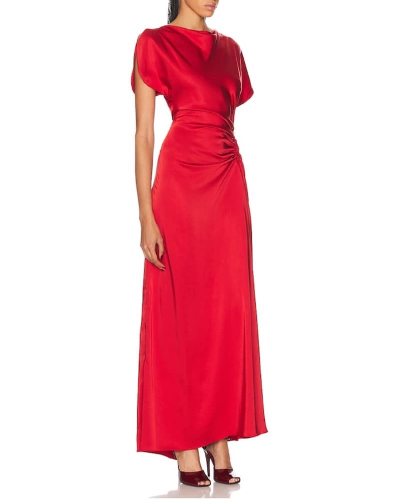 ALC Nadia Gown In Red - Image 2