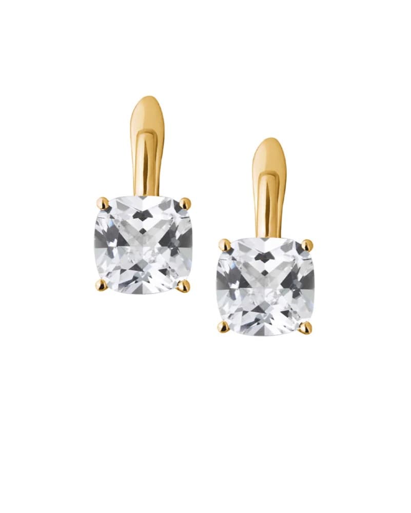 Dorsey Porter Cushion Cut Earrings   - Image 2