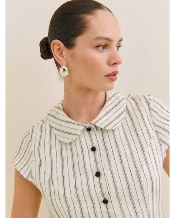Reformation Molly Linen Shirt - Image 2