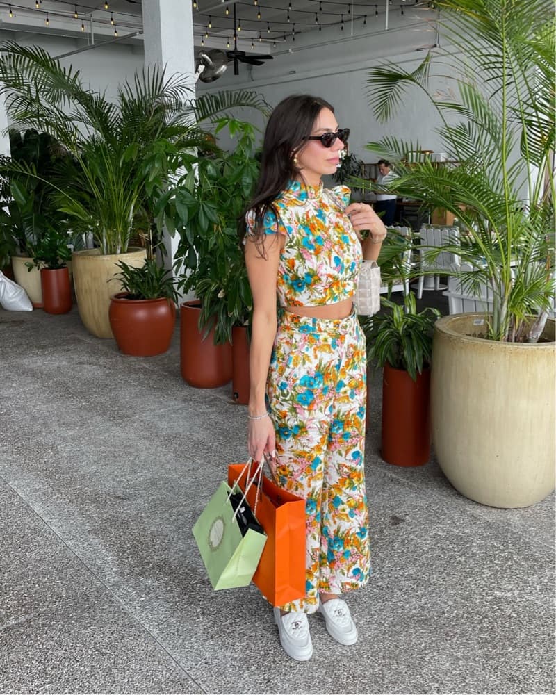 Zimmermann Floral Pant Set - Image 1