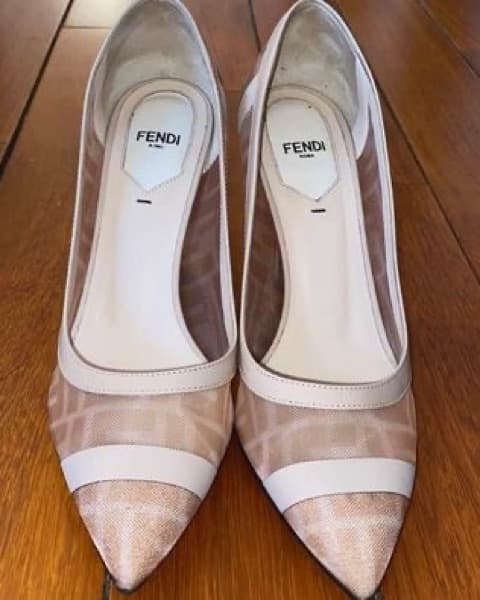 Fendi Mesh Pumps - Image 1