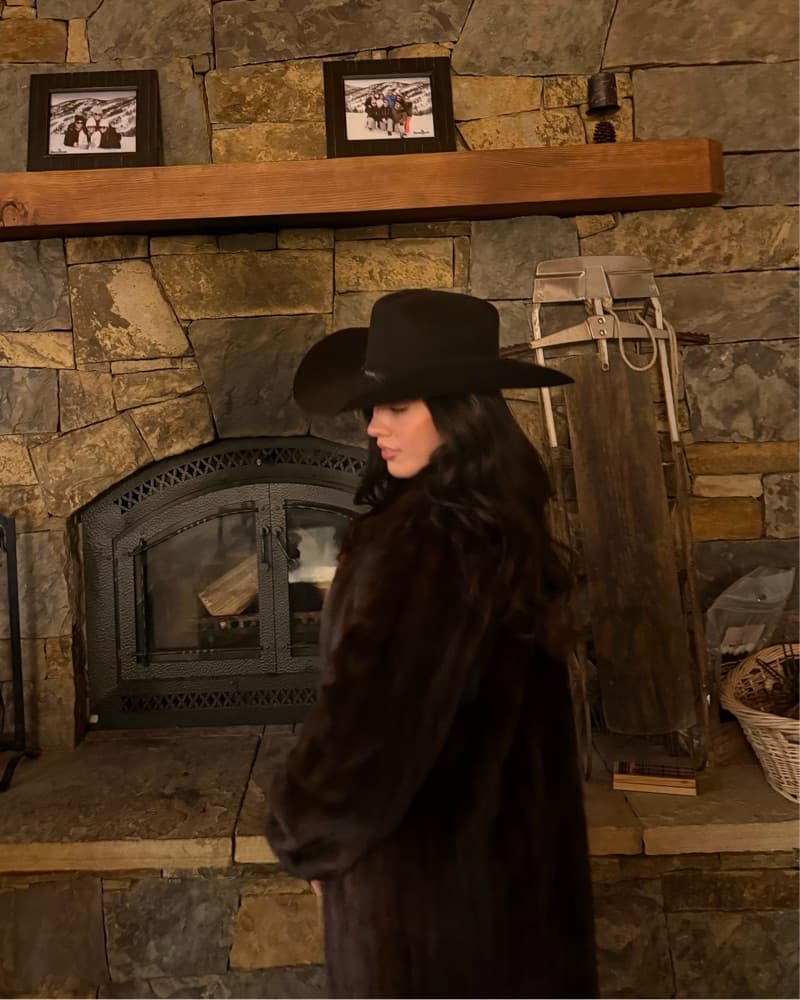 Chocolate Brown Stetson Cowboy Hat  - Image 2