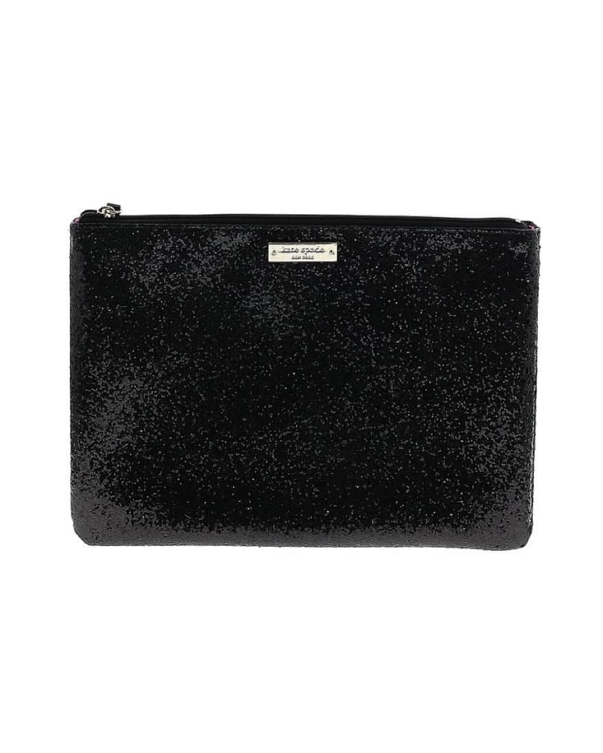 Kate Spade Sparkly Black Clutch - Image 1