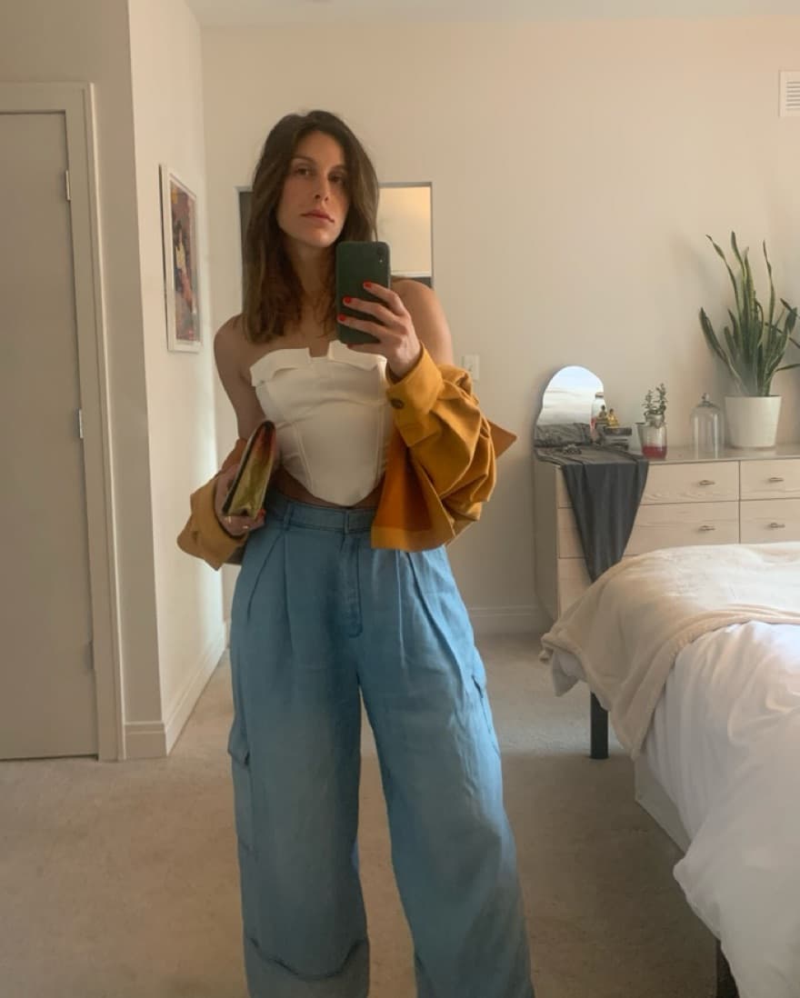 Tibi Cargo Denim - Image 3