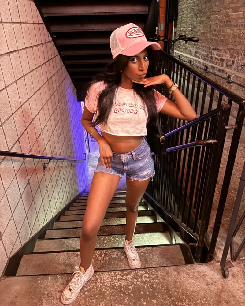 Von Dutch Pink Velvet Cap  - Image 1