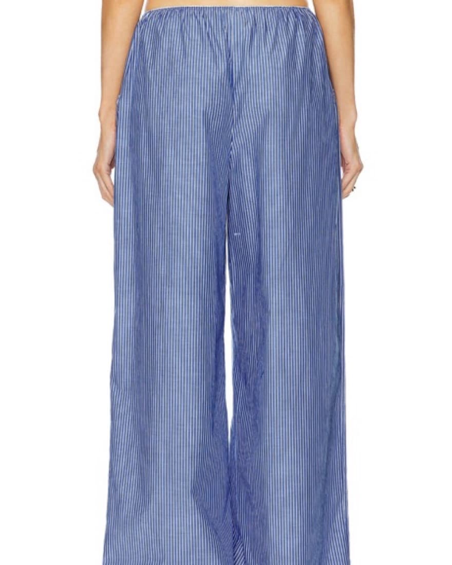 Helsa Pinstripe Poplin House Pants - Image 3