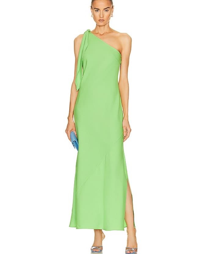 Cult Gaia Kamila Green Dress - Image 3