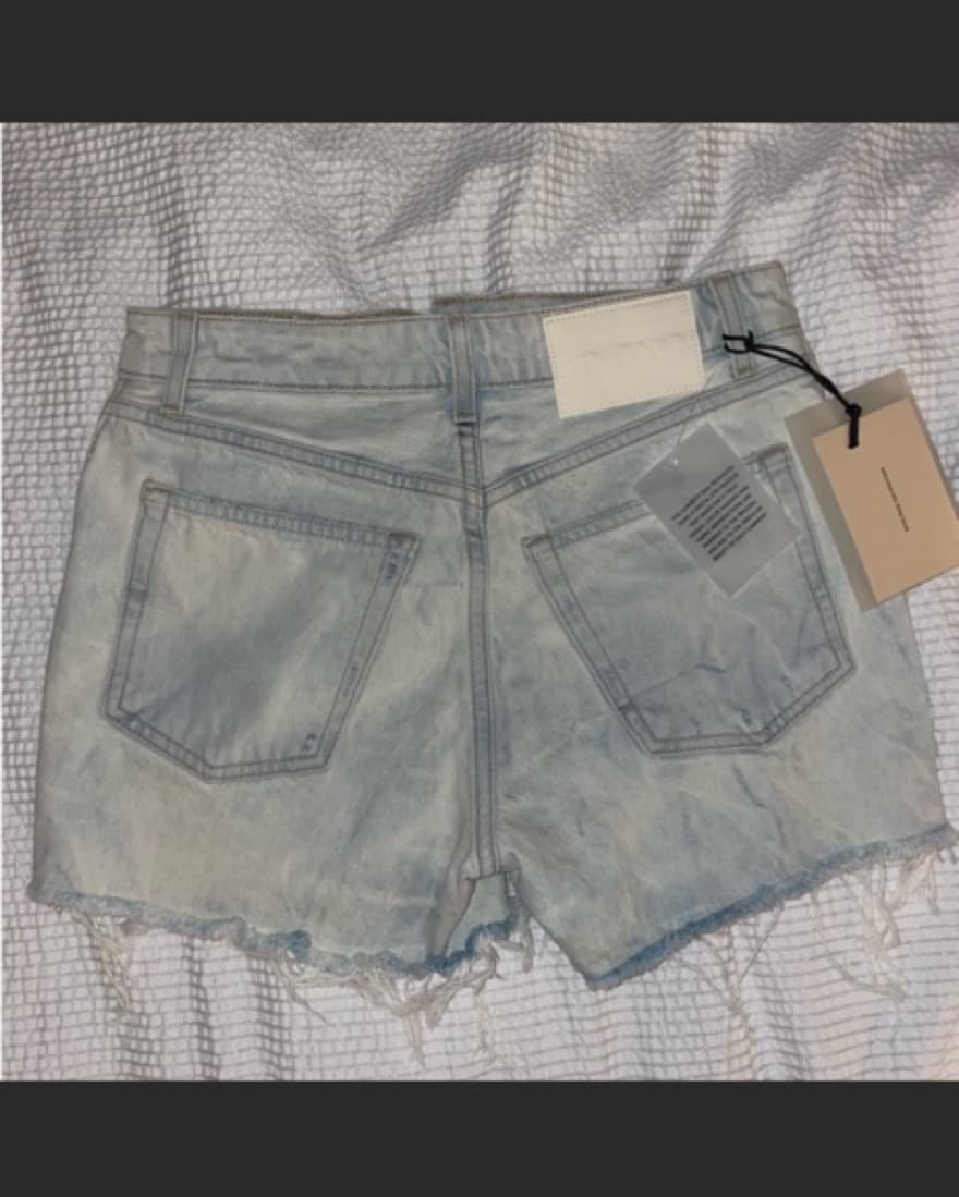 GRLFRND HELENA HIGH RISE CUT OFF SHORTS - Image 6
