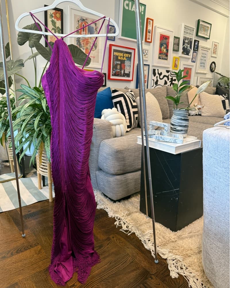 Mango Capsule Assymetric Fringe Dress  - Image 5