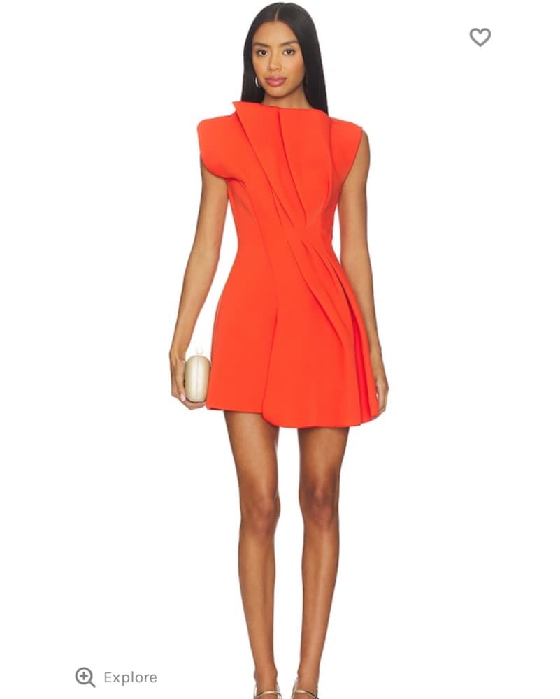 Acler Hawkley Mini Cocktail Formal Dress - Image 1