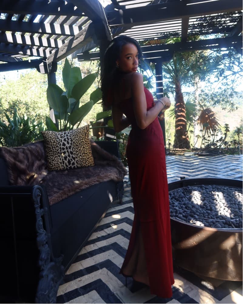 Red Revolve Formal Dress - Image 4