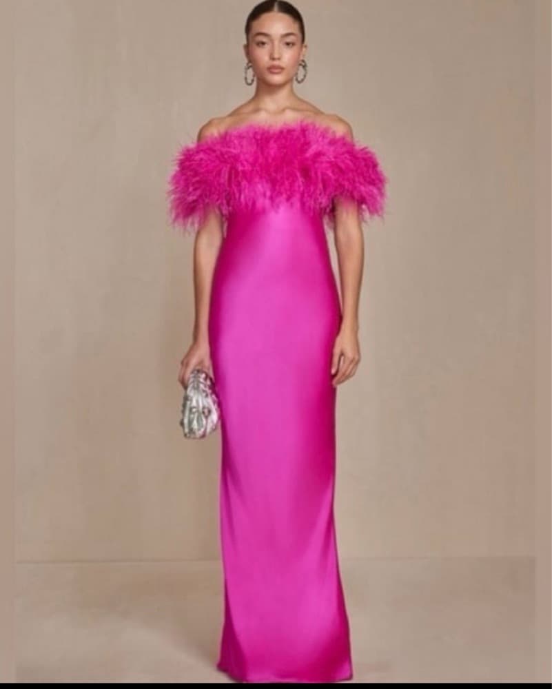 Cult Gaia Terra Feather Gown  - Image 1