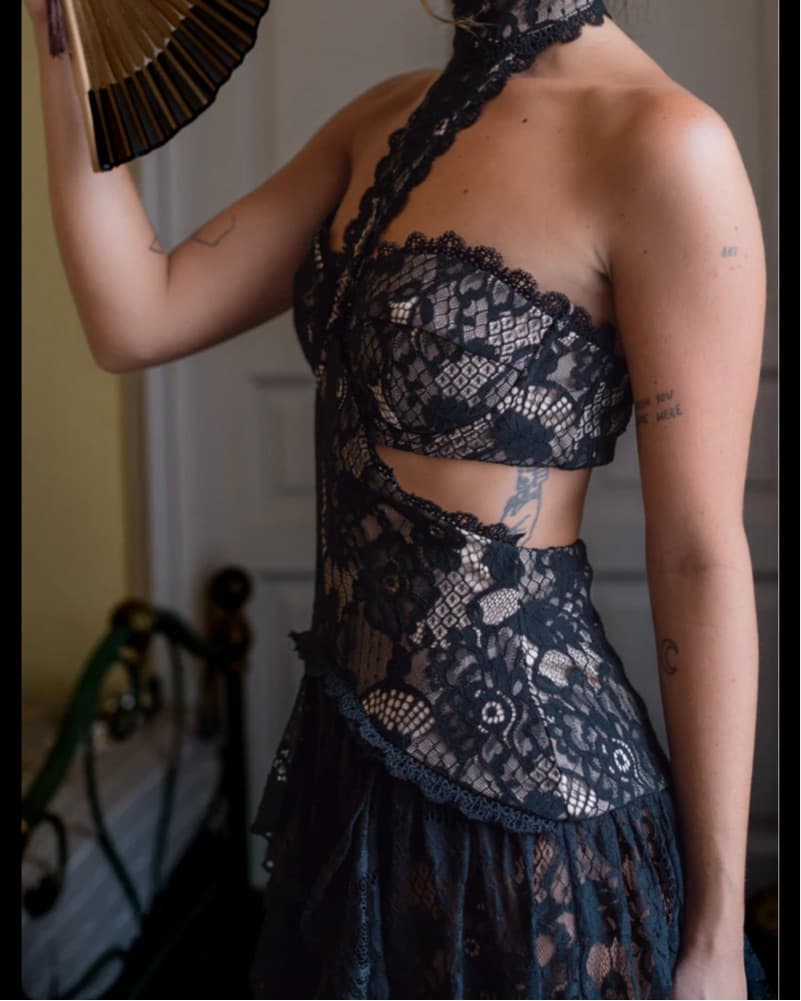 12th Tribe Lace Maxi Dress - Image 2