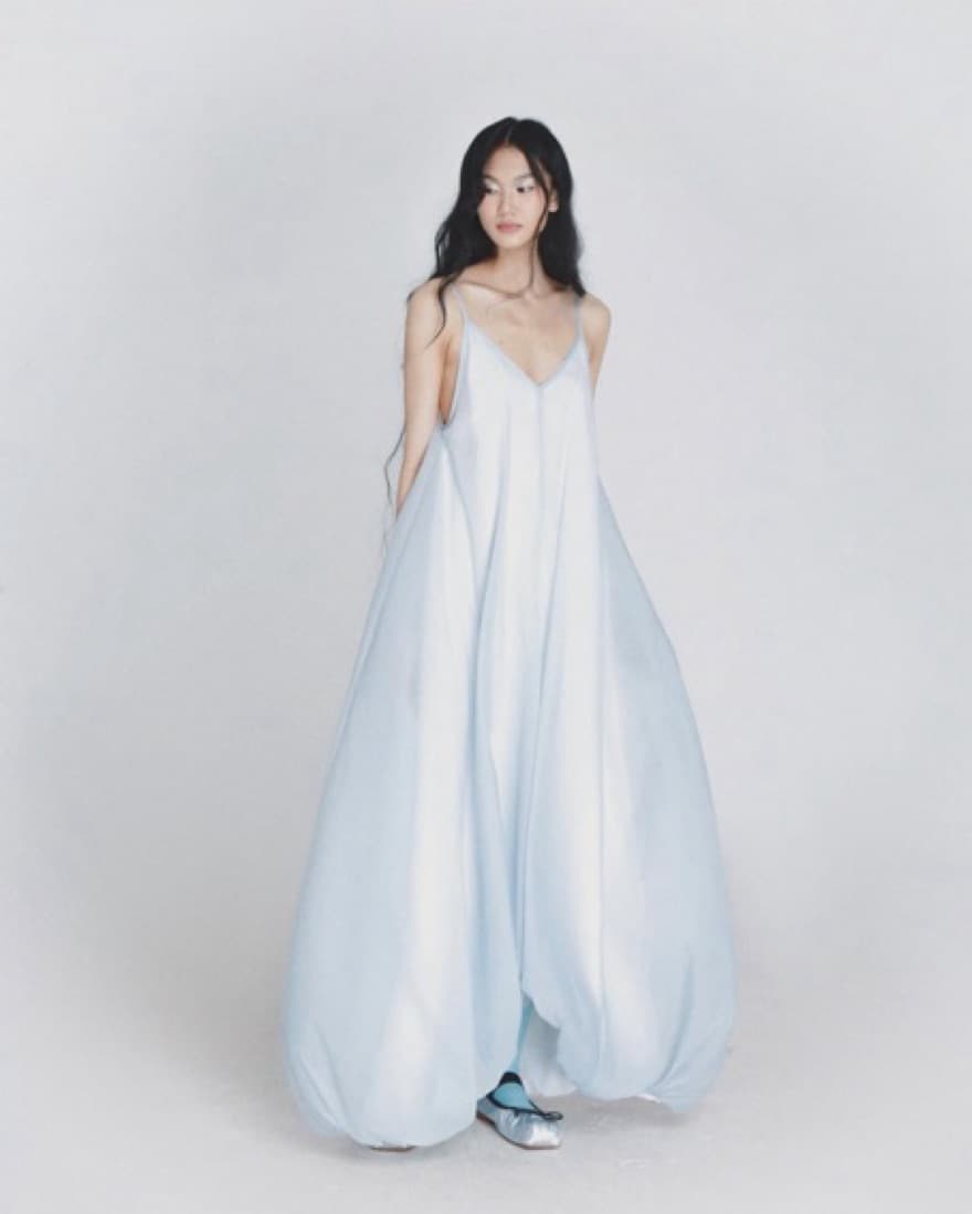 Jellyfish Gown Light Baby Pastel Blue - Image 1