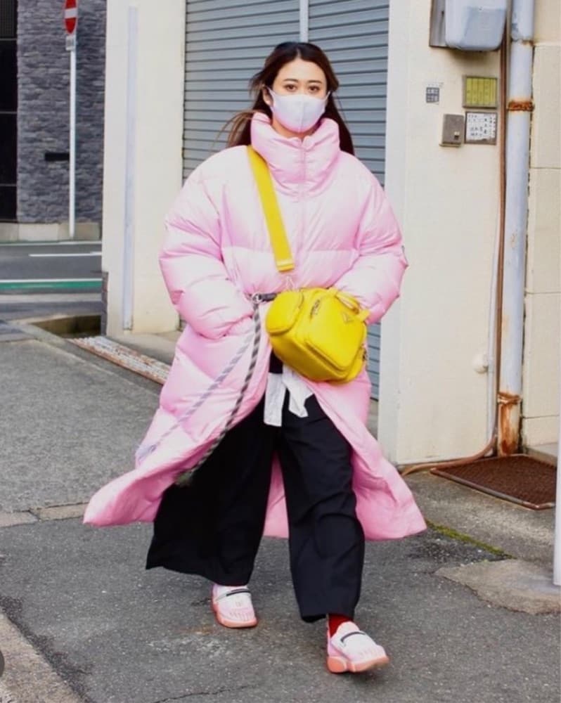MOONGOOSE Pink Long Puffer Coat - Image 2