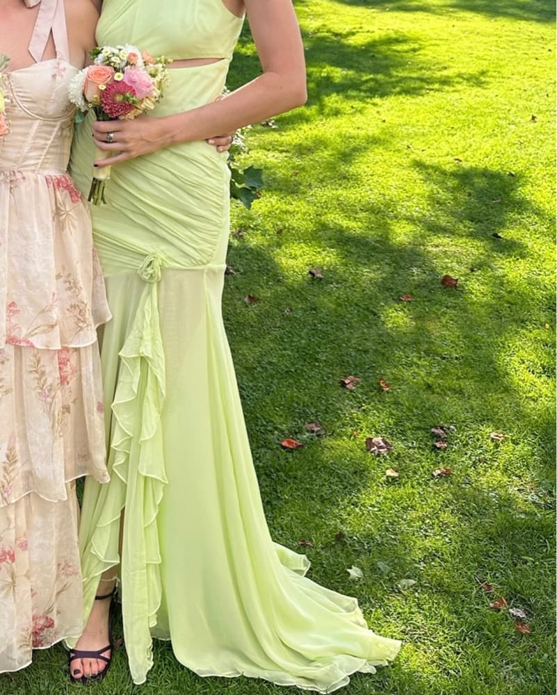 Cinq A Sept Kaleb Gown Pistachio - Image 2