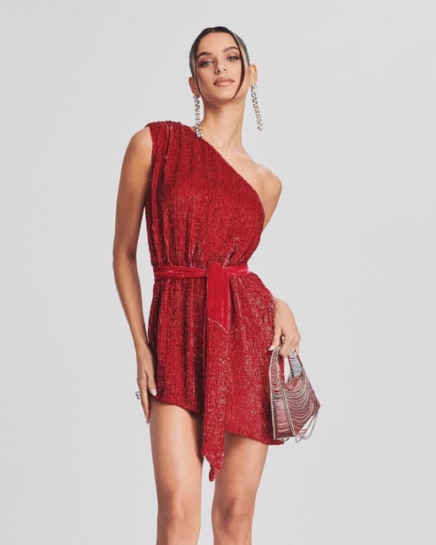 Red Retrofete Ella Dress - Image 1
